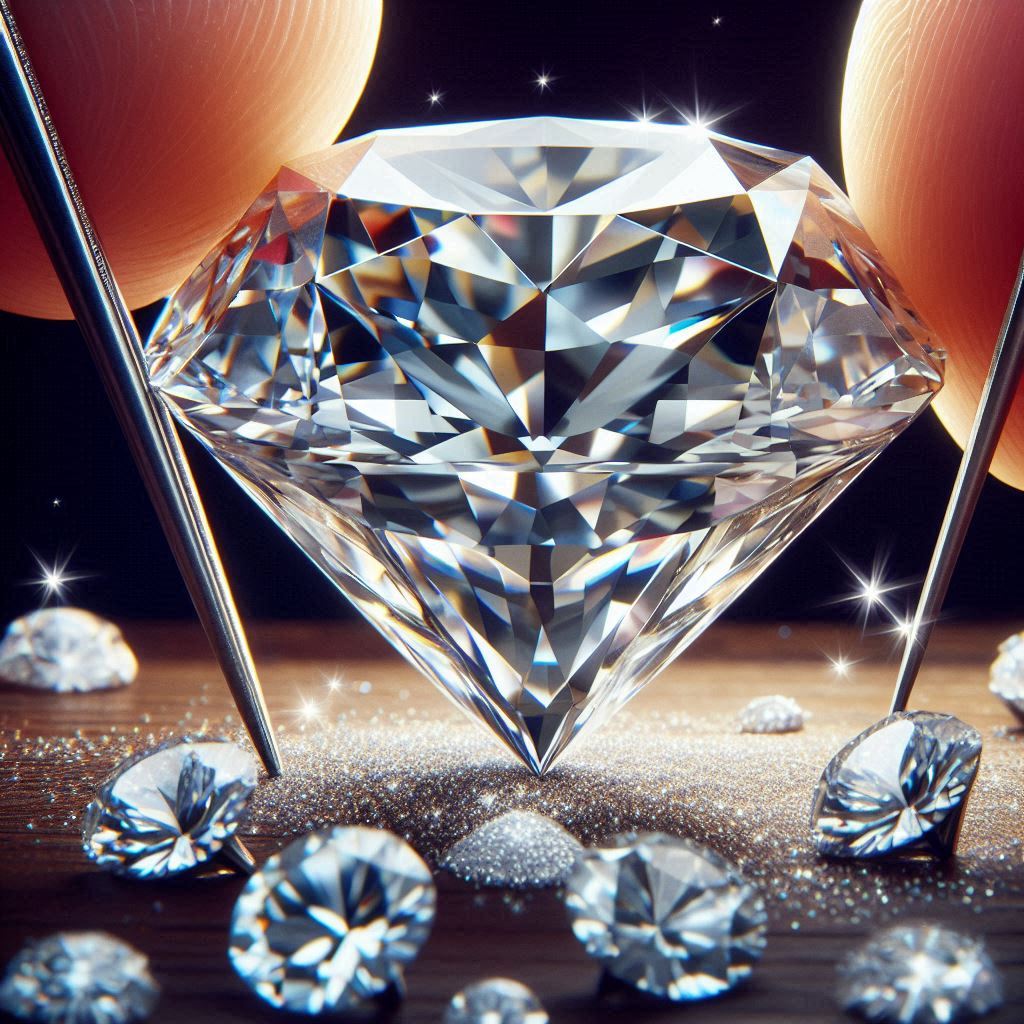 Как отличить настоящий бриллиант от подделки фотография
