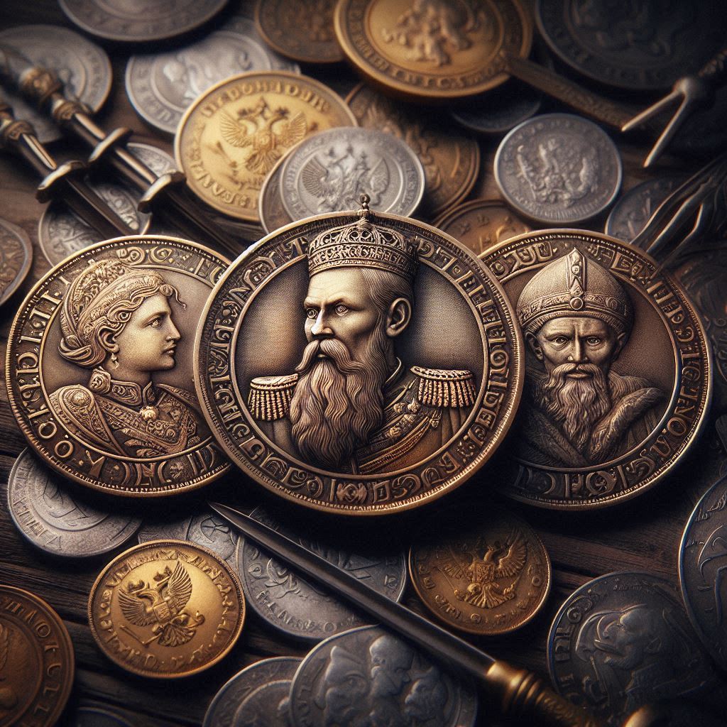 Редкие монеты Российской империи фото